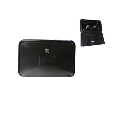 Shower - Exterior - #391 Lock - Black