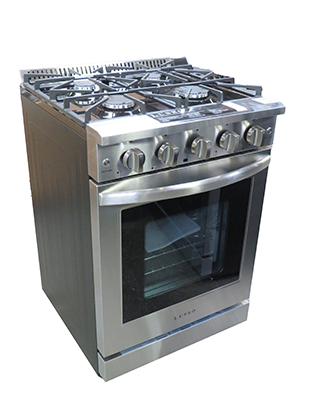 Range - 24" - RV Gas Range - Free Standing - Stainless Steel - Lusso
