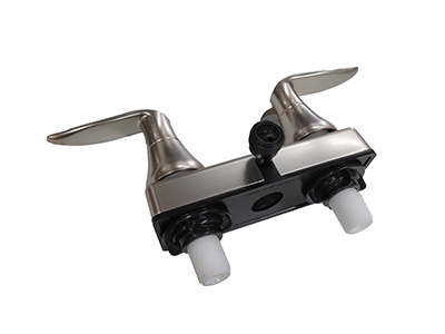 Faucet - Shower - w/Diverter - Lever Handles - Elegant RV - Satin Nickel - Taiwan