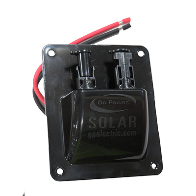 Solar Panel - 10' - Cable Entry Plate Kit - Polypropylene - Panel Mount - GP-PP-CEP-1