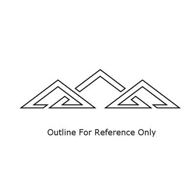 Diecut - 2025 - AT - Front - Mountain - White