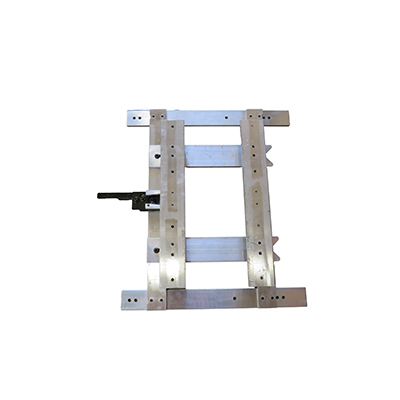 Bracket - TV - Flush Mount - Stationary - w/Spacers - 400 x 300 Quick Set - 2 Part Mounting System - Raw