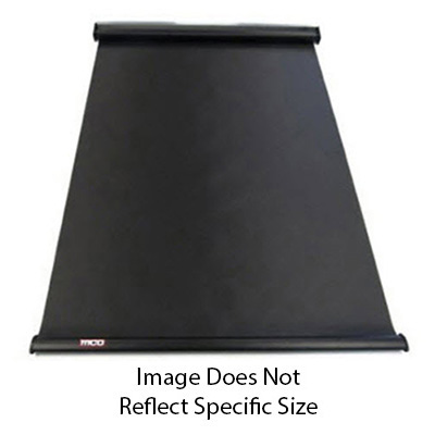 Shade - Roller - Night Only - 58" x 37" - Value Line - 3 Ply - Black Vinyl - PC Black Regular Hembar - w/Dials