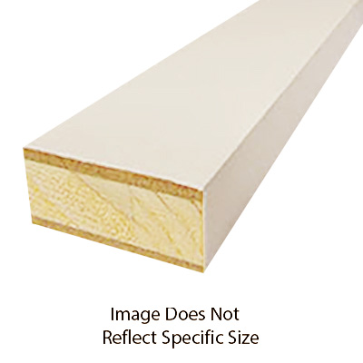 Stile - Square - 18mm x 6" x 108" - Carb 2 - LC w/MDF Face - Shadow Solid