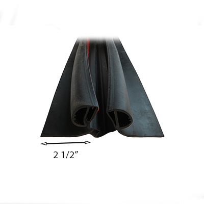 Seal - Wiper - 2 1/2" - Convoluted - All In One - w/Replacement KE Track