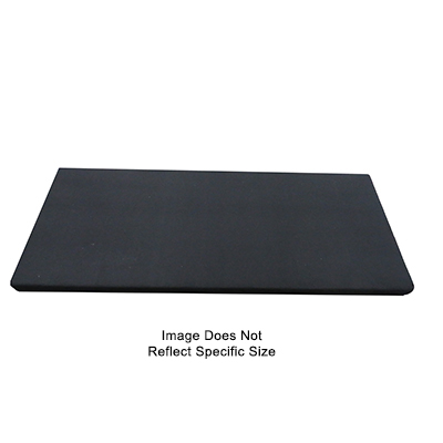 Mattress - Bunk - 3" x 29" x 72" - 1S-ST - Black Warp Knit