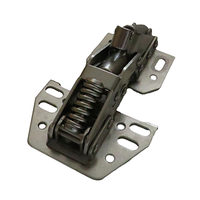 Door - Hinge - Soft Close - Non Mortise - Satin Nickel/Zinc