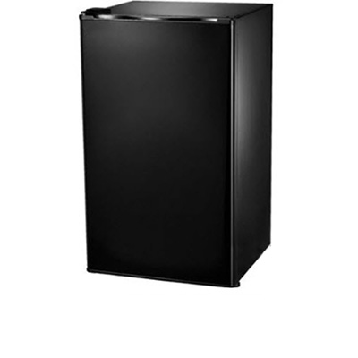 Refrigerator - 3.3 Cu Ft - 12V - LH - w/Freezer - Black Glass - Furrion - FCR03DCACA-BG-LHH