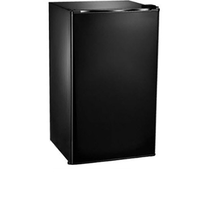 Refrigerator - 3.3 Cu Ft - 12V - RH - w/Freezer - Black Glass - Furrion - FCR03DCACA-BG-RHH