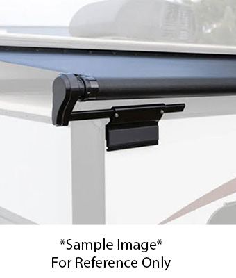 Awning - 150" - Black - Slide Topper - w/Hardware - w/Long Bracket - Keystone