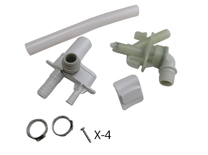 Toilet - Flush Valve Assembly - Angled Inlet - SFRTK-020 - For 2070-1001