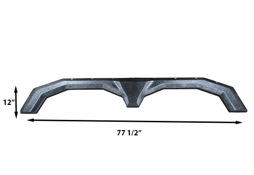 Fender - Skirt - Tandem - K19 Bull Style - HC - Black
