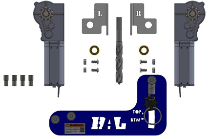 Mechanism - Slideout - Service Kit - G5.5 - Extended Shaft and Brushing Retrofit