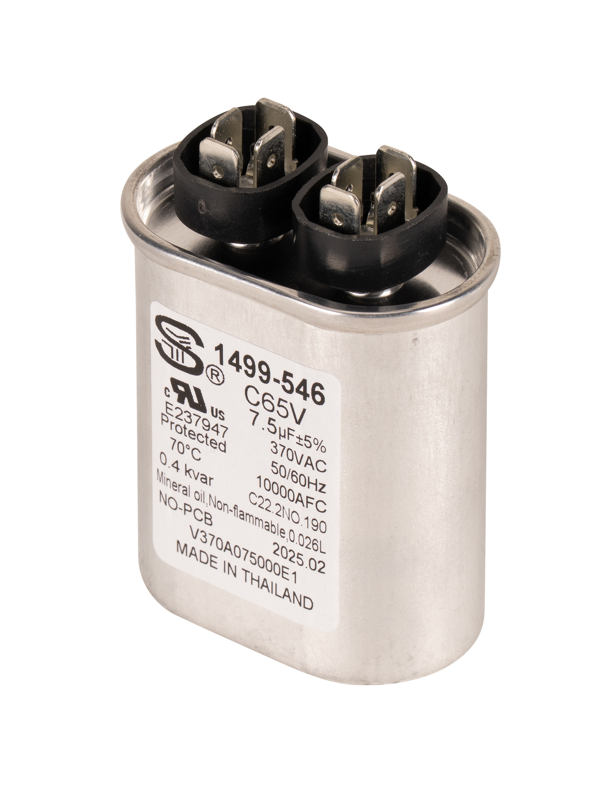 Fan Capacitor (7.5MFD/370V)