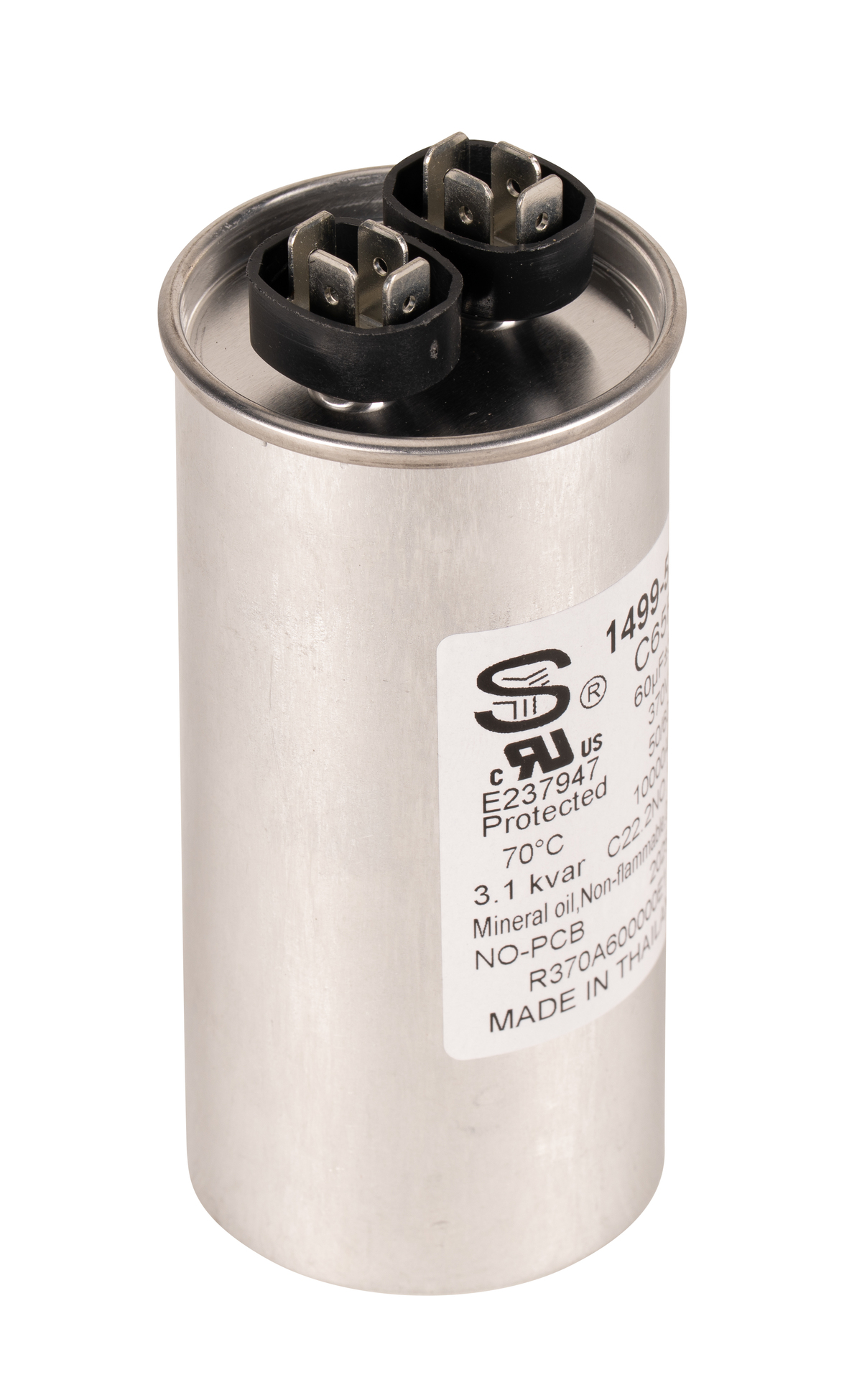 Compressor Run Capacitor (60 Mfd/370V)