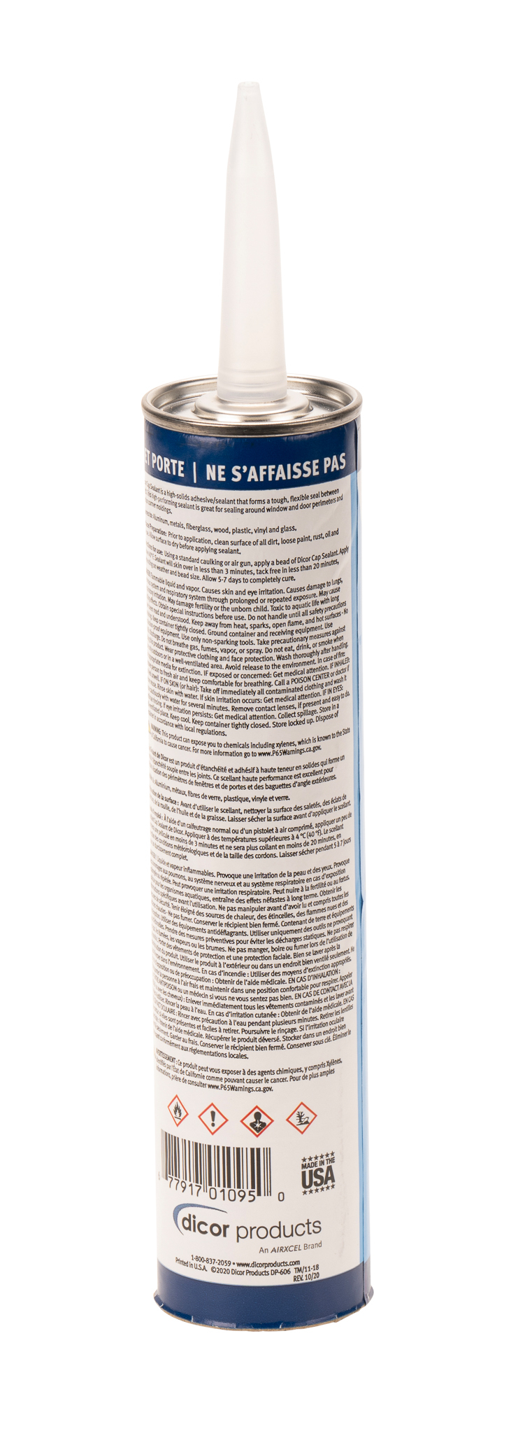 WHITE CAP SEALANT TUBE