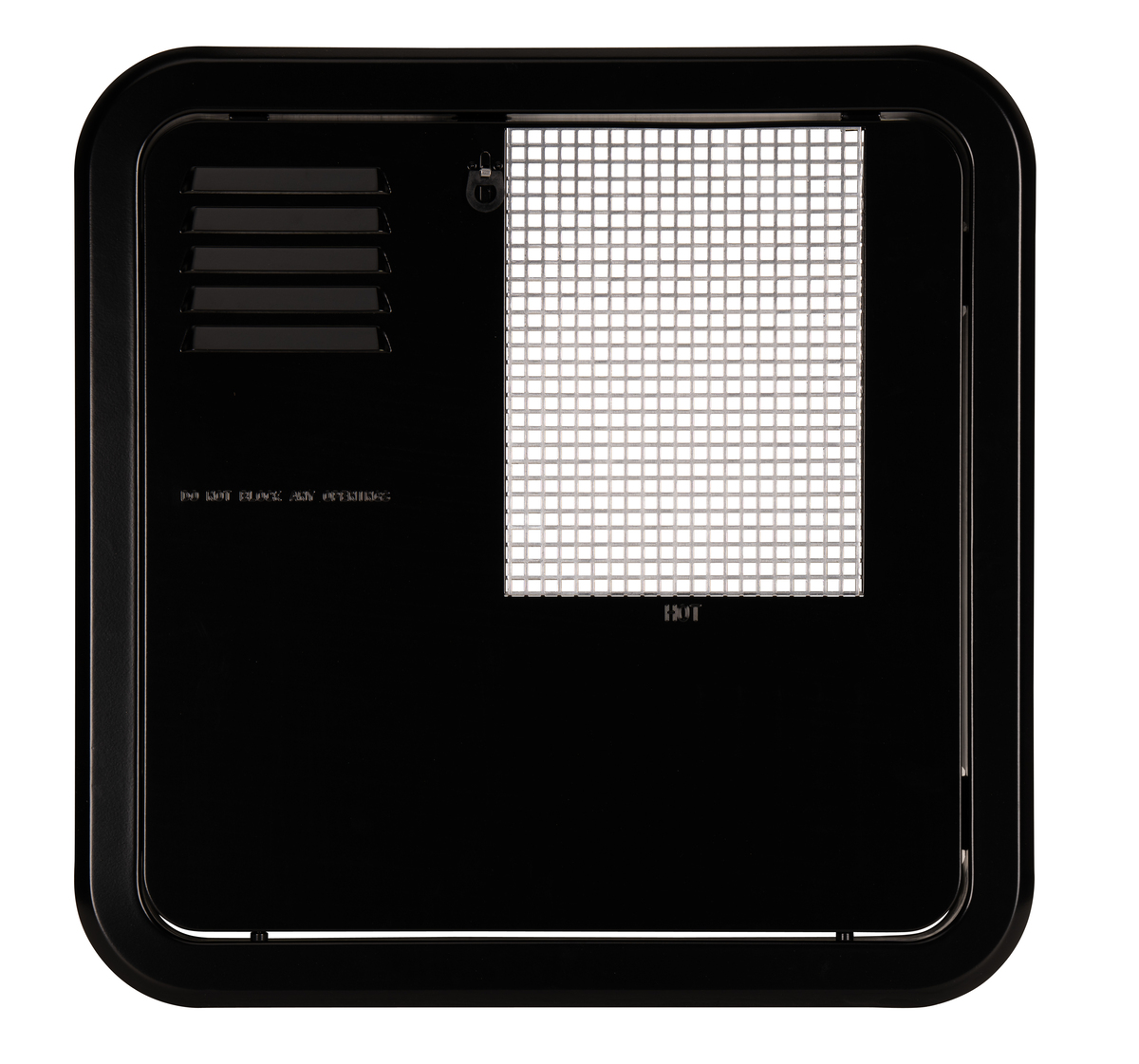 DOOR, 10/12 Gallon Flush  Black