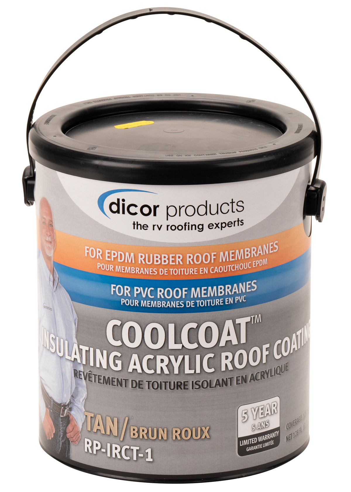 EPDM ROOF COATING TAN 1/GAL