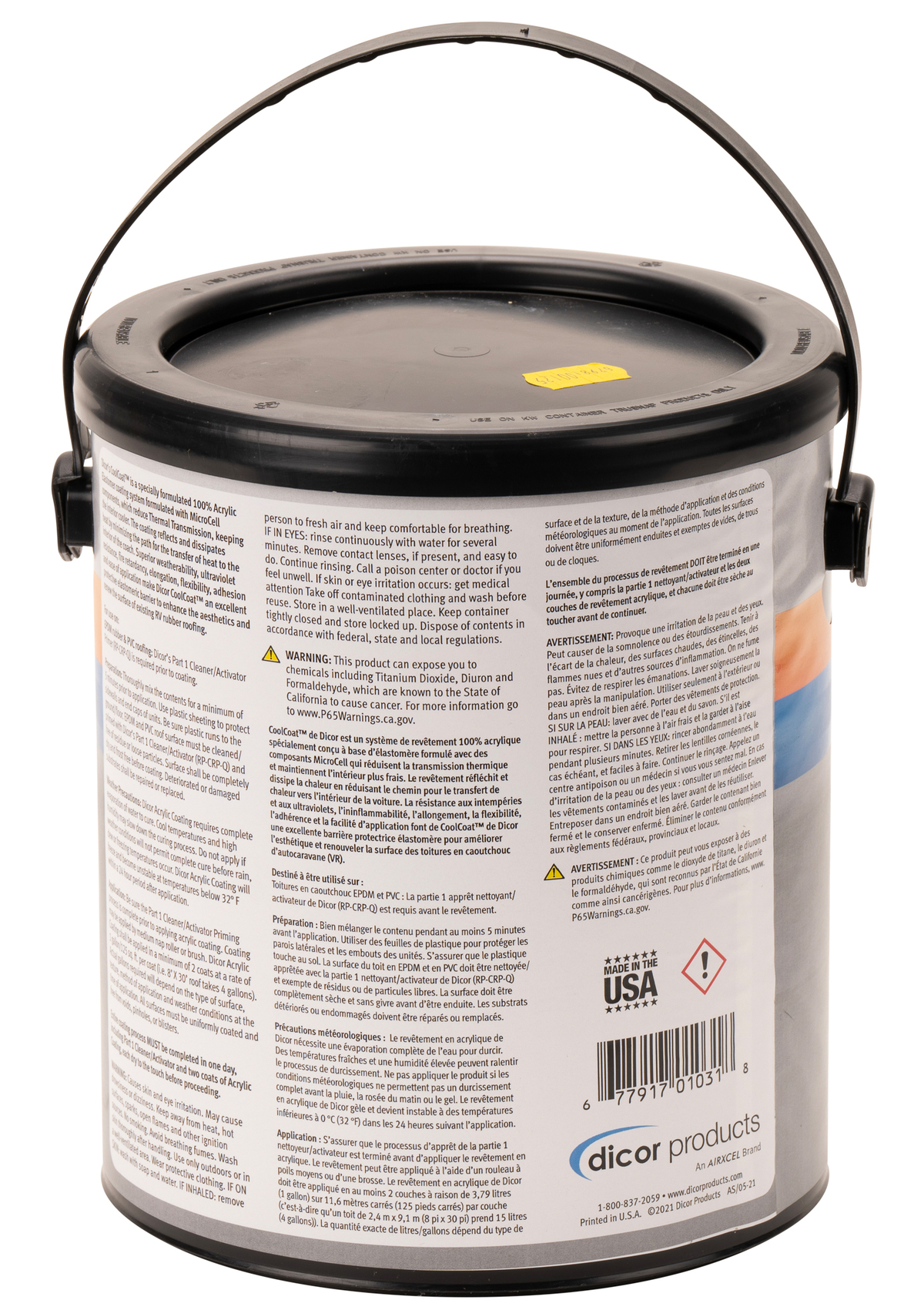EPDM ROOF COATING TAN 1/GAL
